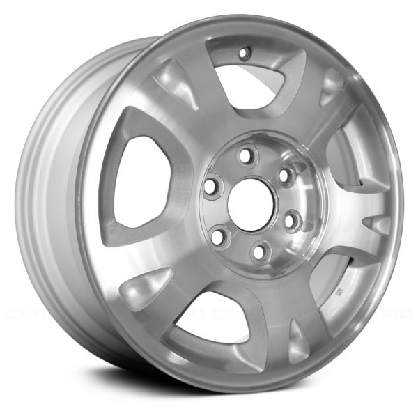 Replace® - 17 x 7.5 Double 5-Spoke Silver Alloy Factory Wheel (Factory Take Off)