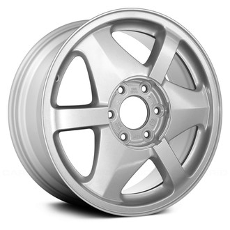 Replace® - 6 Alternating-Spoke Silver 17x7 Alloy Factory Wheel - Remanufactured