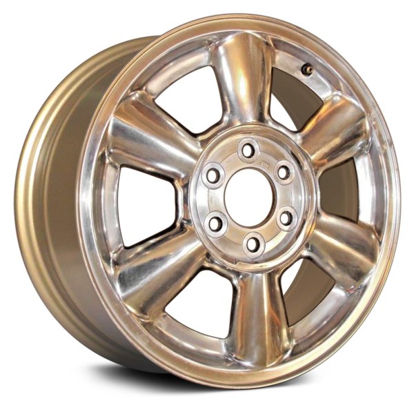 Replace® - 17 x 7 6 I-Spoke Gold Alloy Factory Wheel (Remanufactured)