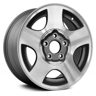 Replace® - 5-Spoke Medium Gray 15x6 Alloy Factory Wheel - Remanufactured