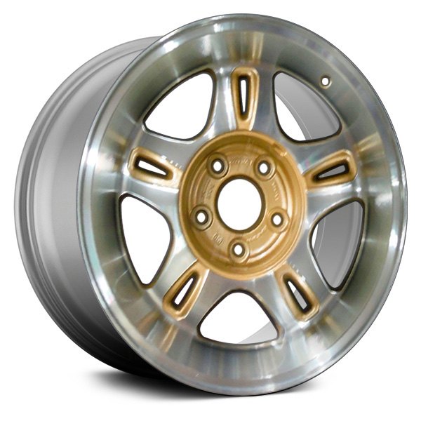 Replace® - 16 x 8 Double 5-Spoke Gold Alloy Factory Wheel (Remanufactured)