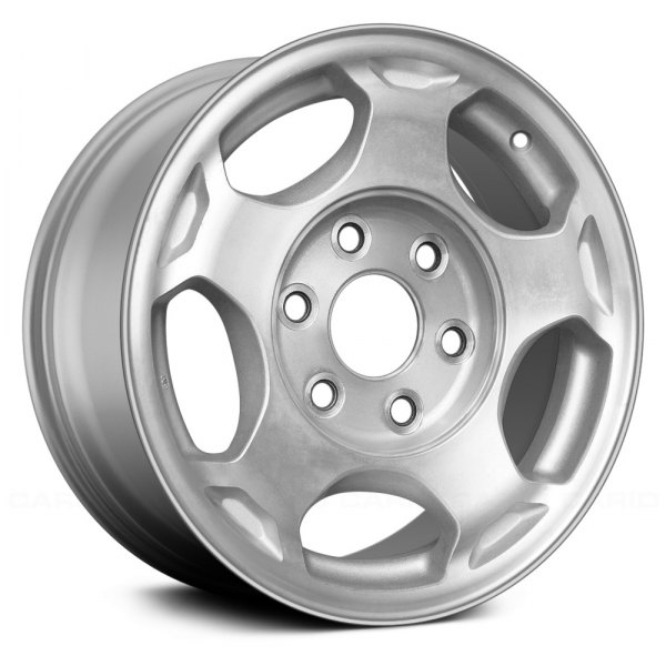 Replace® - 16 x 7 Double 5-Spoke Silver with Machined Face Alloy Factory Wheel (Factory Take Off)