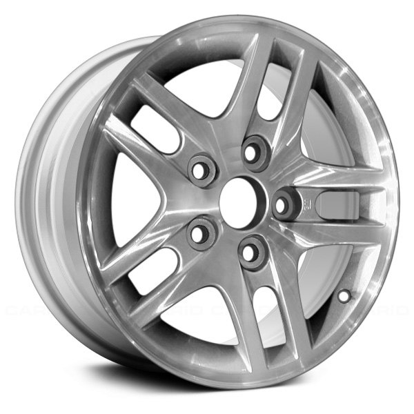 Replace® - 15 x 7 Double 5-Spoke Silver Alloy Factory Wheel (Remanufactured)