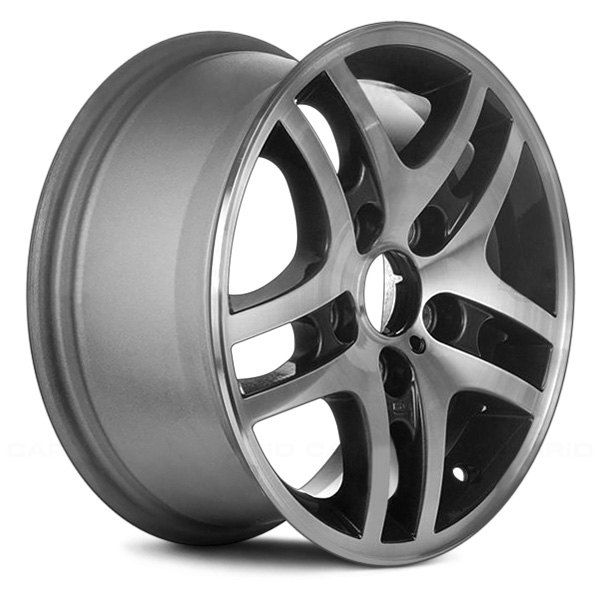Replace® - 15 x 7 Double 5-Spoke Charcoal Gray Alloy Factory Wheel (Remanufactured)