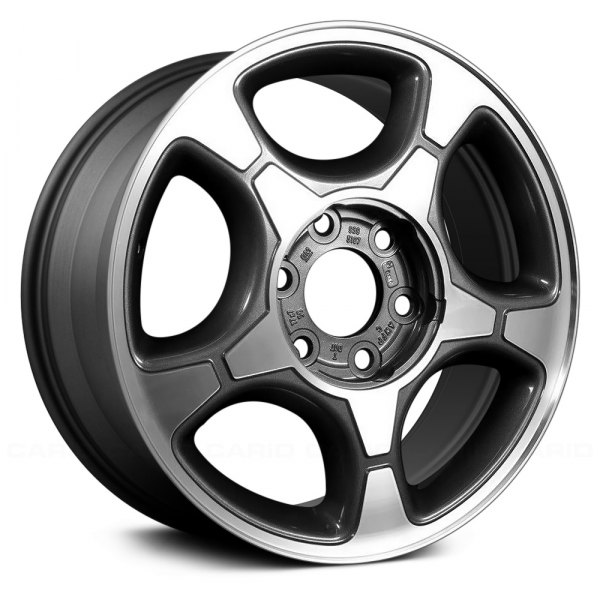 Replace® - 17 x 7 5-Spoke Charcoal Gray Alloy Factory Wheel (Factory Take Off)