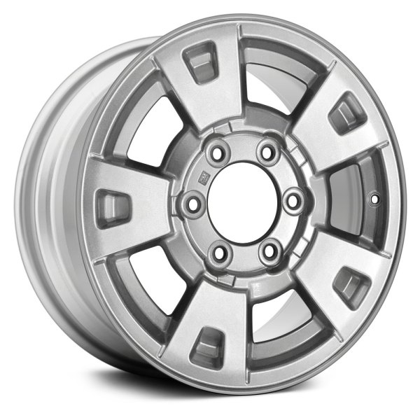 Replace® - 15 x 7 Double 5-Spoke Silver Alloy Factory Wheel (Remanufactured)