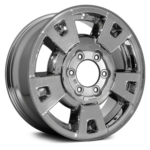 Replace® - 15 x 7 Double 5-Spoke Chrome Alloy Factory Wheel (Remanufactured)