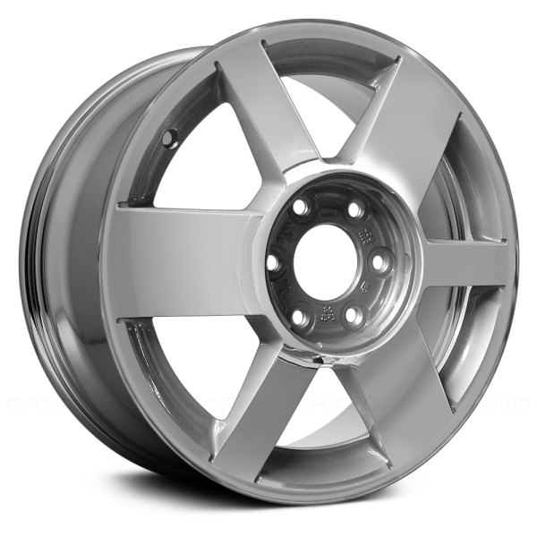 Replace® - 17 x 7 6 Alternating-Spoke Chrome Alloy Factory Wheel (Remanufactured)