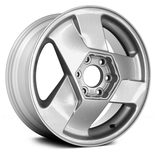 Replace® - 17 x 7 3-Spoke Silver Alloy Factory Wheel (Remanufactured)
