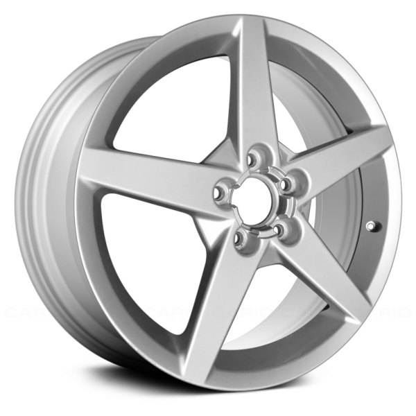 Replace® - 18 x 8.5 5-Spoke Silver Alloy Factory Wheel (Remanufactured)