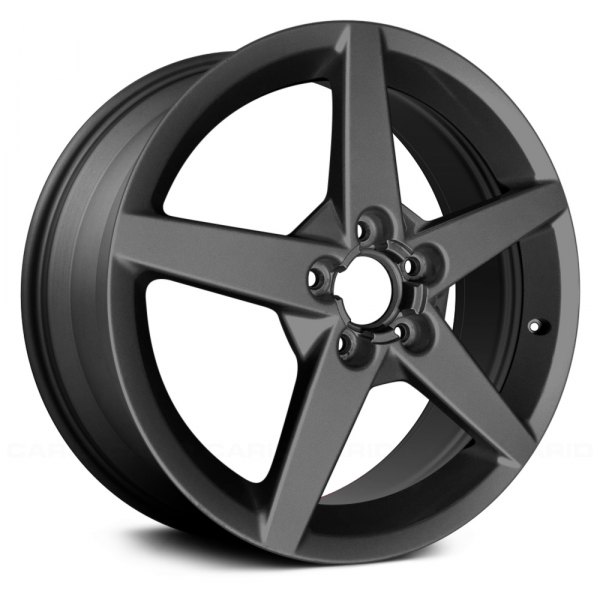 Replace® - 18 x 8.5 5-Spoke Charcoal Alloy Factory Wheel (Remanufactured)