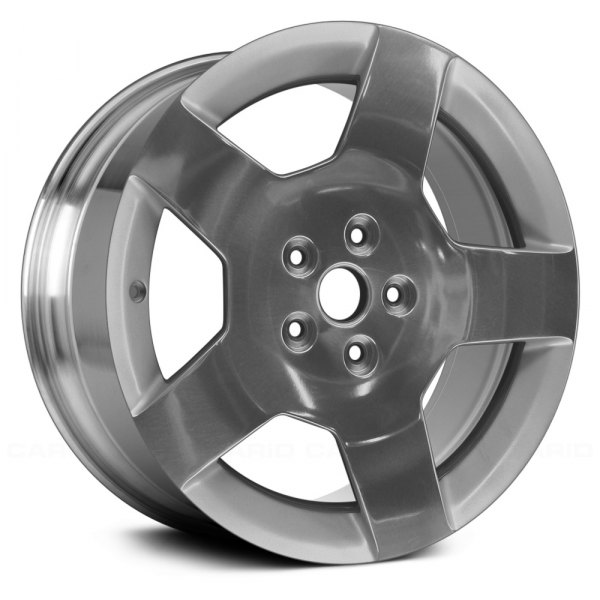 Replace® - 17 x 7 5-Spoke Silver Alloy Factory Wheel (Factory Take Off)