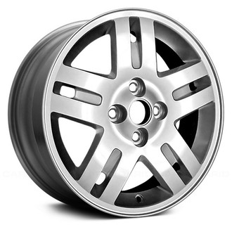 Replace® - Double 5-Spoke Silver 15x6 Alloy Factory Wheel - Remanufactured