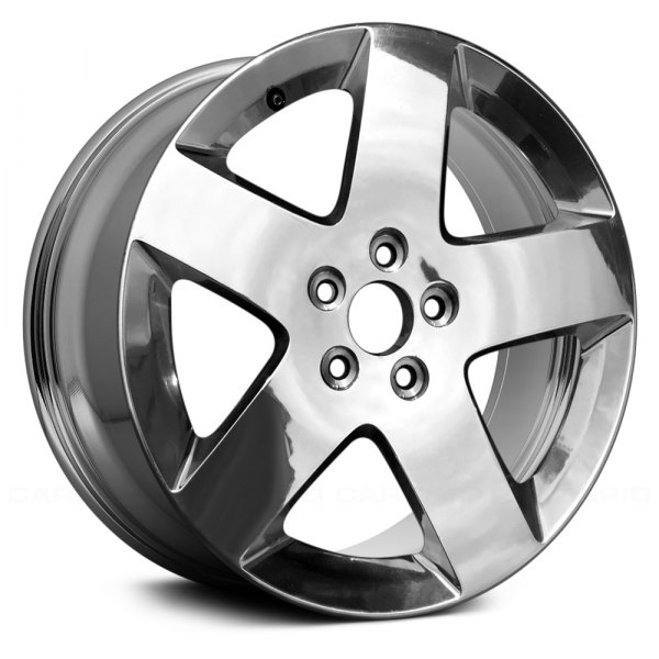 Replace® - 17 x 6.5 5-Spoke Chrome Alloy Factory Wheel (Remanufactured)