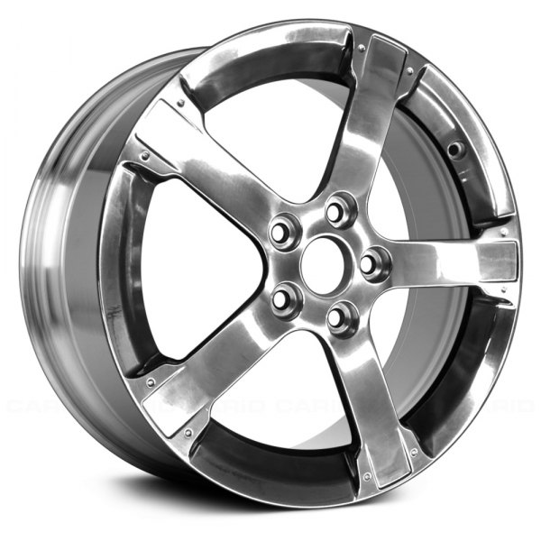 Replace® - 17 x 7 5-Spoke Polished Alloy Factory Wheel (Remanufactured)