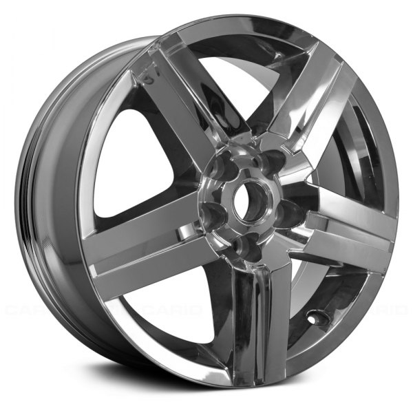 Replace® - 17 x 7 5-Spoke Chrome Alloy Factory Wheel (Replica)