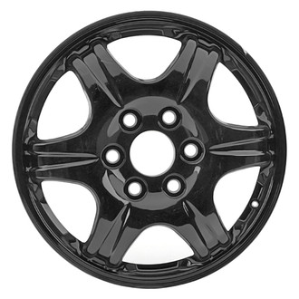 Replace® - 6-Spoke Painted Gloss Black 17x4.5 Alloy Factory Wheel - Remanufactured
