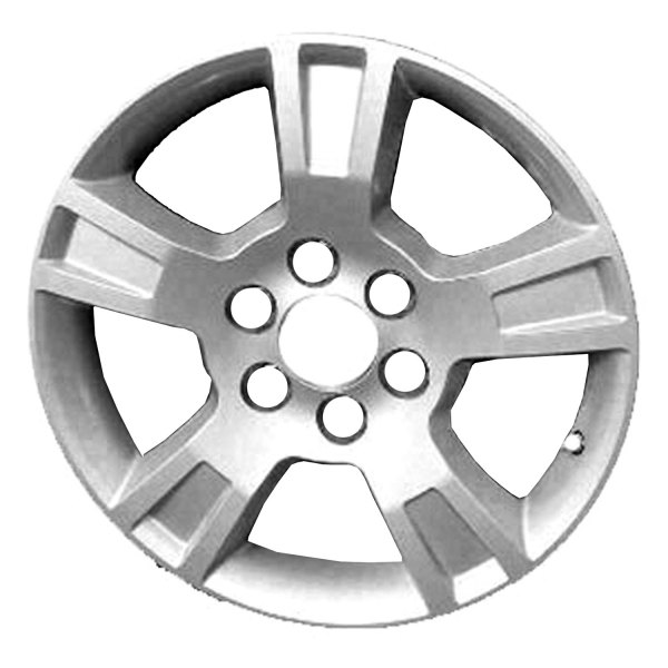 Replace® - 18 x 7.5 5-Spoke Machined and Silver Alloy Factory Wheel (Factory Take Off)