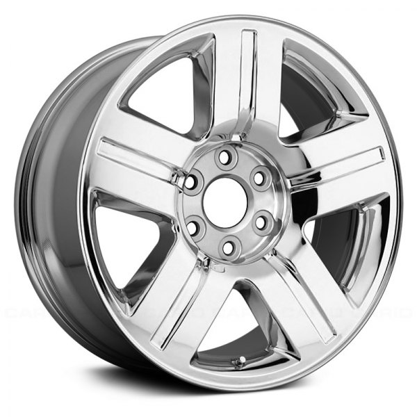 Replace® - 20 x 8.5 5-Spoke Chrome Alloy Factory Wheel (Remanufactured)