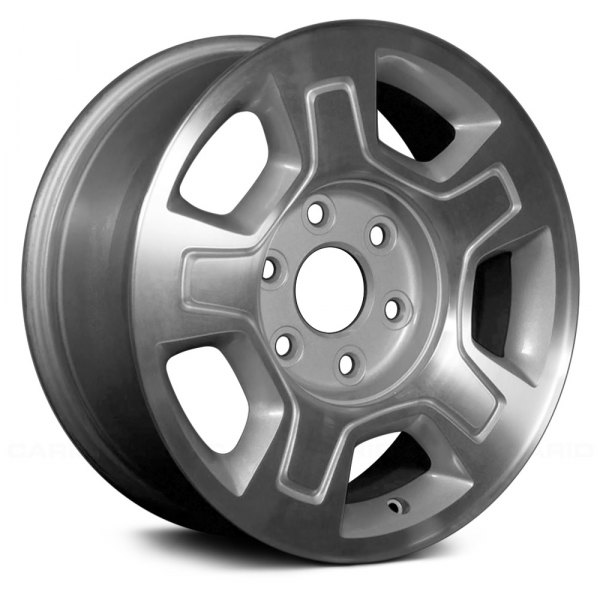 Replace® - 17 x 7.5 5-Spoke Machined Silver Alloy Factory Wheel (Factory Take Off)