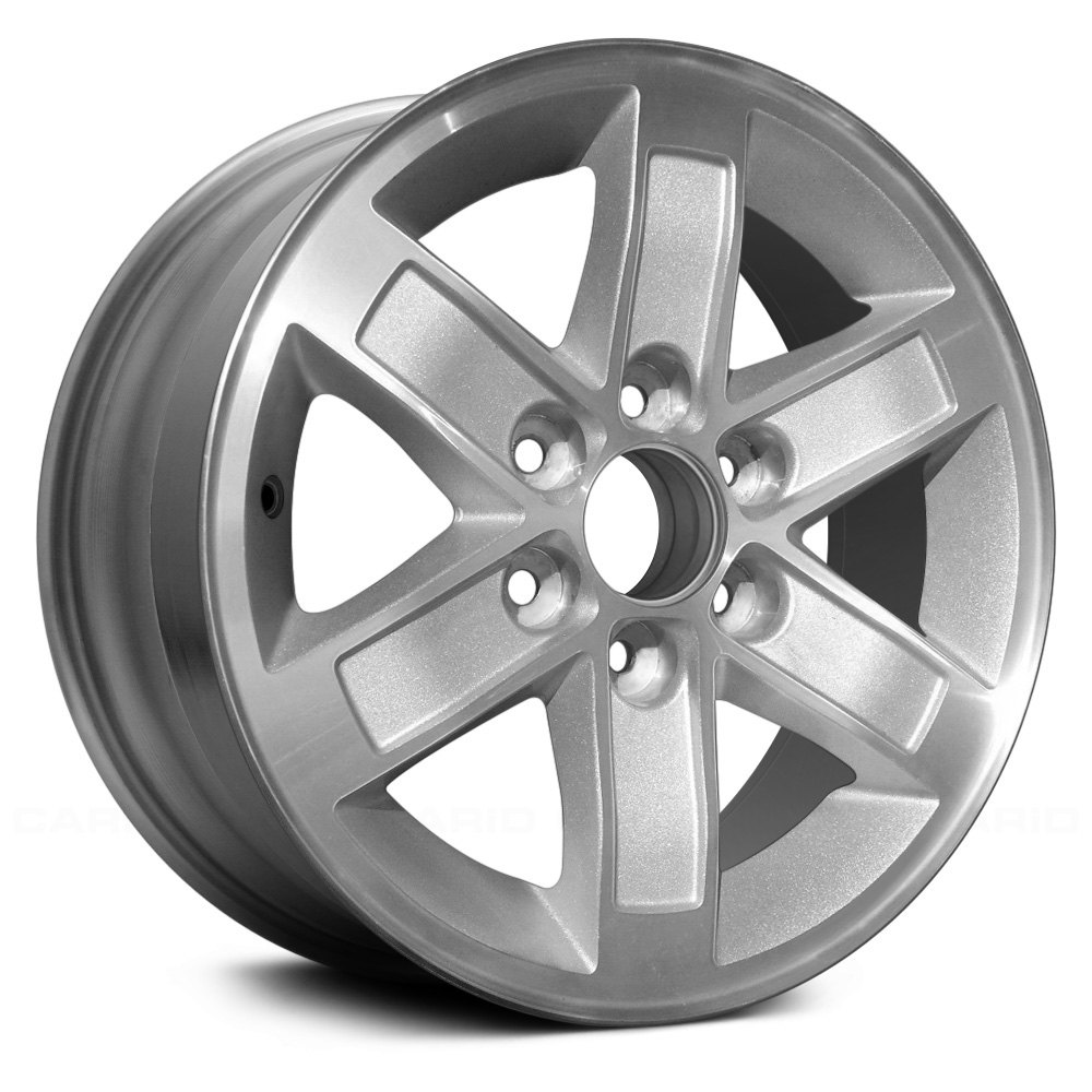 Replace® - 6 I-Spoke Machined with Silver Pockets 17x7.5 Alloy Factory Wheel