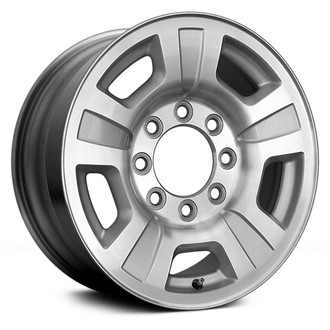 Replace® - 5-Spoke Machined with Silver Pockets 17x7.5 Alloy Factory Wheel - Remanufactured