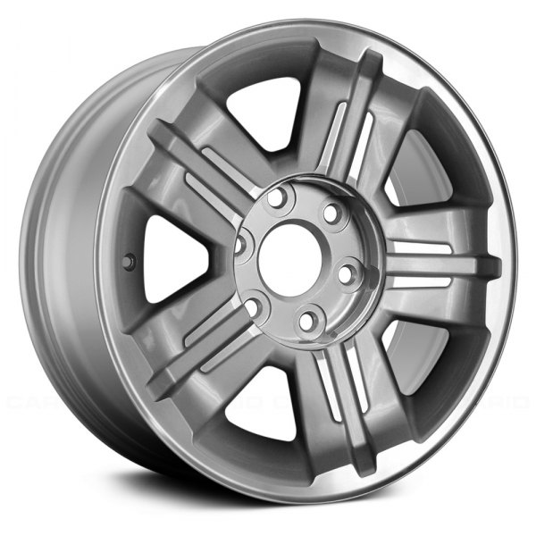Replace® - 18 x 8 5-Spoke Light Silver Metallic with Machined Accents Alloy Factory Wheel (Factory Take Off)