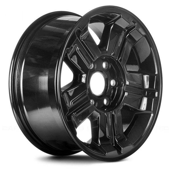 Replace® - 18 x 8 5-Spoke Groove Dark PVD Chrome Alloy Factory Wheel (Remanufactured)