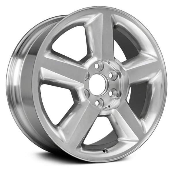 Replace® - 20 x 8.5 5-Spoke Polished Alloy Factory Wheel (Remanufactured)