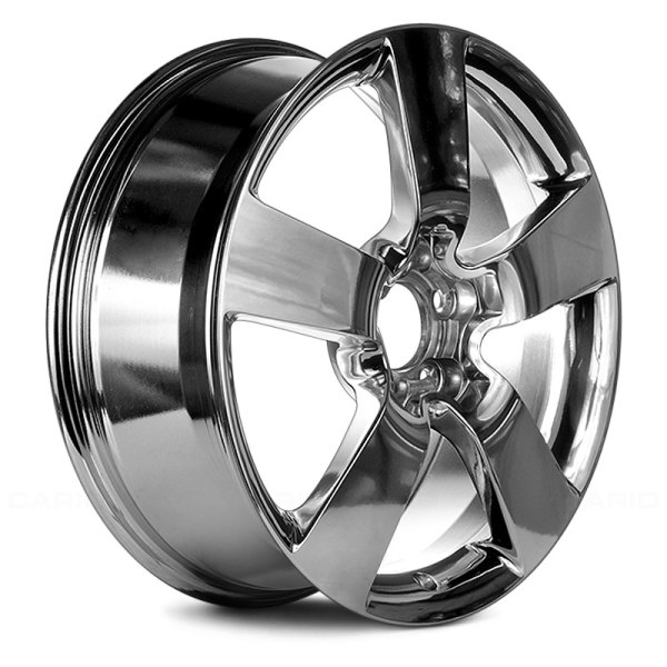 Replace® - 18 x 7 5-Spoke OE Chrome Alloy Factory Wheel (Remanufactured)