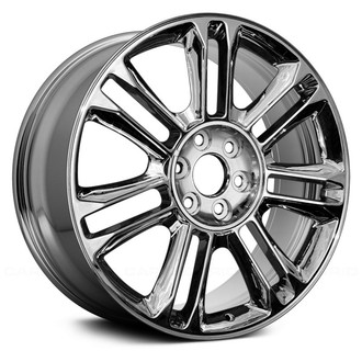 Replace® - 7 Double I-Spoke OE Chrome 22x9 Alloy Factory Wheel - Replica