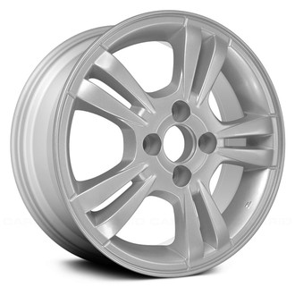 Replace® - Double 5-Spoke Silver 15x6 Alloy Factory Wheel - Remanufactured