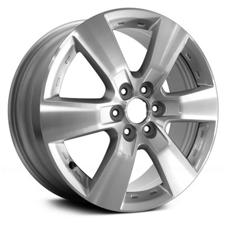 Replace® - 6-Spoke Silver with Machined Face 20x7.5 Alloy Factory Wheel - Remanufactured