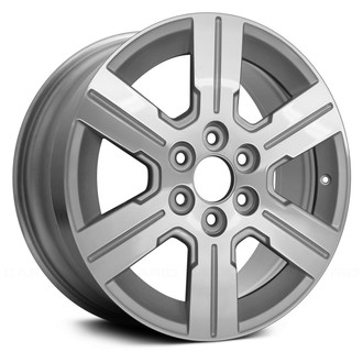 Replace® - 6 I-Spoke Silver with Machined Face 18x7.5 Alloy Factory Wheel - Remanufactured