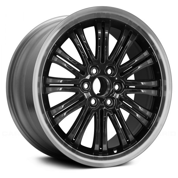 Replace® - 22 x 9 12 Double I-Spoke Black Alloy Factory Wheel (Remanufactured)