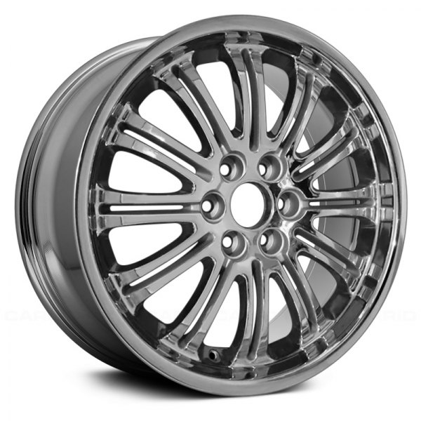 Replace® - 22 x 9 12 Double I-Spoke OE Chrome Alloy Factory Wheel (Remanufactured)