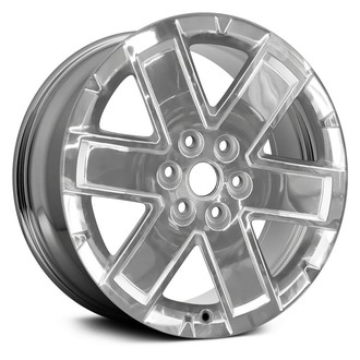 Replace® - 6 I-Spoke Cladded Chrome 20x7.5 Alloy Factory Wheel - Replica