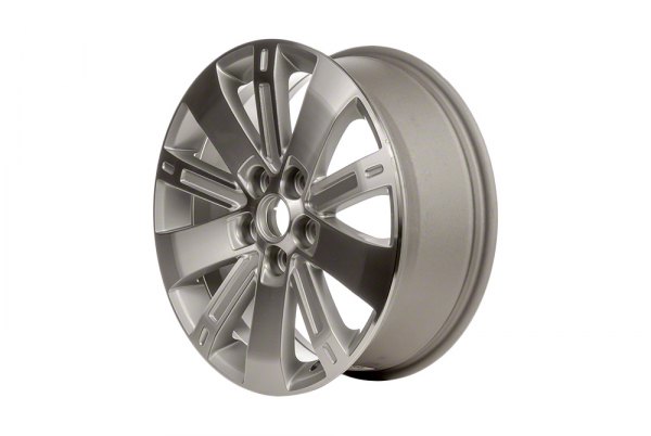 Replace® - 18 x 7 10-Spoke Machined and Silver Alloy Factory Wheel (Factory Take Off)