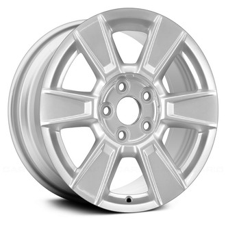 Replace® - 6 I-Spoke Silver 17x7 Alloy Factory Wheel - Remanufactured