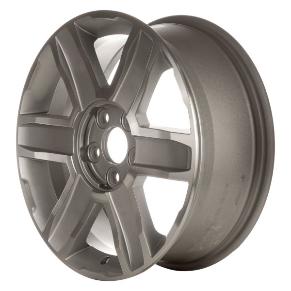 Replace® - 18 x 7 6-Spoke Machined and Silver Alloy Factory Wheel (Factory Take Off)