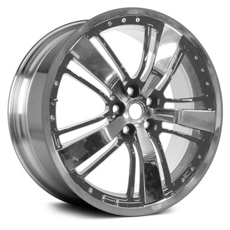 Replace® - Triple 5-Spoke Polished Bright Silver 21x8.5 Alloy Factory Wheel - Remanufactured