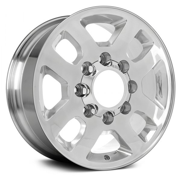 Replace® - 18 x 8 4 V-Spoke Polished Alloy Factory Wheel (Replica)