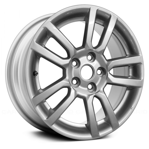 Replace® - 16 x 6 Double 5-Spoke Silver Alloy Factory Wheel (Factory Take Off)