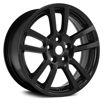Replace® - Double 5-Spoke Gloss Black 16x6 Alloy Factory Wheel - Remanufactured