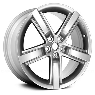 Replace® - 5-Spoke Bright Silver with Metallic Face 20x9 Alloy Factory Wheel - Remanufactured