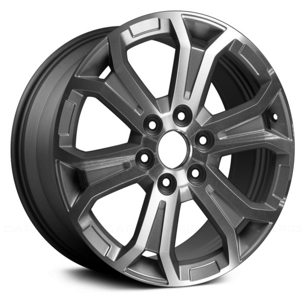Replace® - 19 x 7.5 6 Y-Spoke Machined and Charcoal Metallic Alloy Factory Wheel (Factory Take Off)