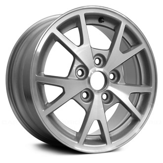 Replace® - 5 Y-Spoke Machined and Sparkle Silver 16x6.5 Alloy Factory Wheel - Remanufactured