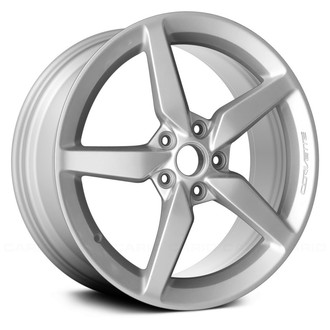 Replace® - 5-Spoke Silver 18x8.5 Alloy Factory Wheel - Remanufactured
