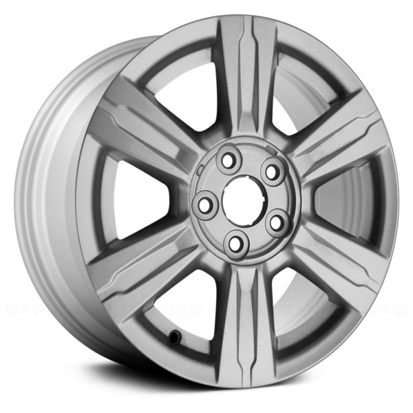 Replace® - 17 x 7.5 6 I-Spoke Bright Silver Metallic Alloy Factory Wheel (Remanufactured)