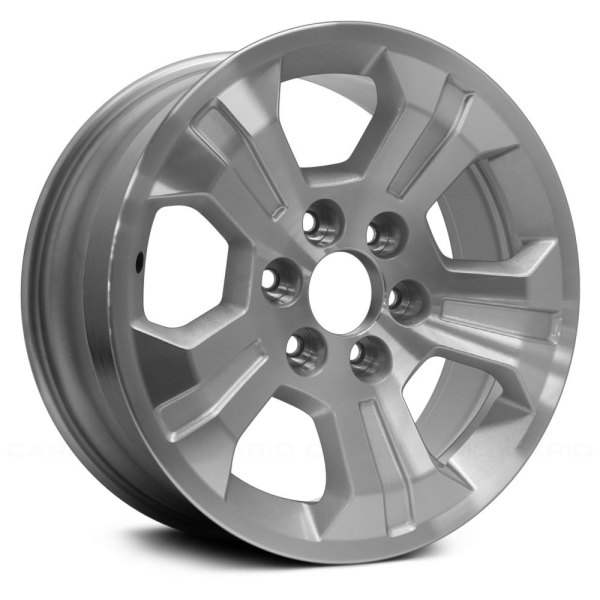 Replace® - 18 x 8.5 5-Spoke Machined and Silver Alloy Factory Wheel (Replica)